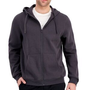 ID Ideology Men's Regular-Fit Solid Full-Zip Hoodie
